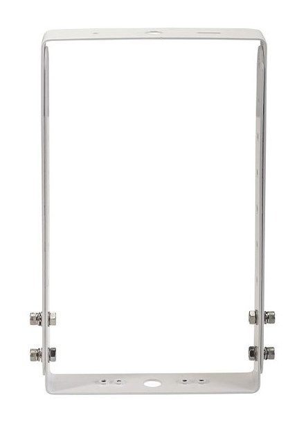 Trunnion mount kit | White | Used on canopy fixtures | Attaches to surface mount box - main product image