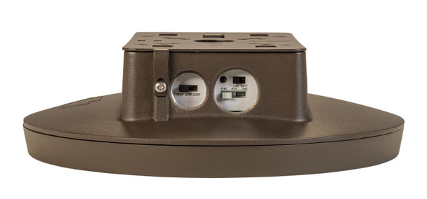 25 / 20 / 15W Power Select LED Canopy with OpticSwap | Color Select 3000 / 4000 / 5000K | Built in Photocell | Microwave - alternate image 3