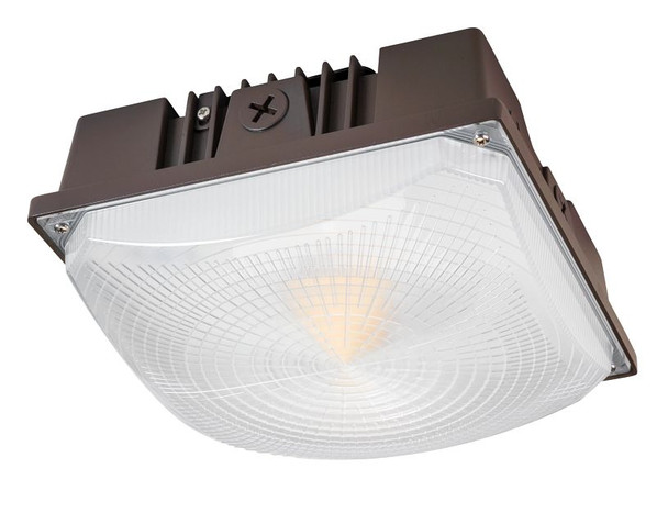 40 / 30 / 20W Power Select LED Canopy. Color Select 3000 / 4000 / 5000K. Built in Photocell. Microwave Sensor Receptacle - main product image