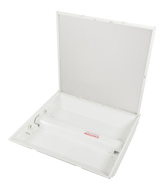 2x2, 2 Lamp Complete Prismatic Troffer, Wired for Bypass (Type B) Single Ended T8 LED Tubes - main product image