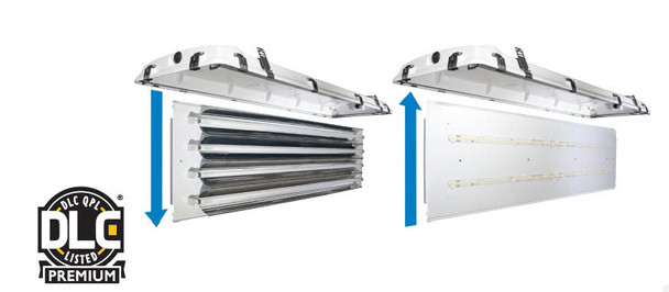 4Ft. LED Standard Vapor Tight High Bay Retrofit Kit