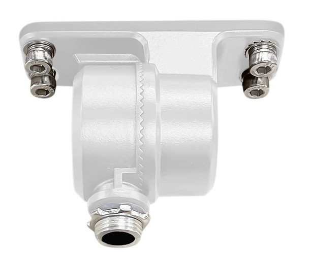 Surface Mount / Wall Mount Kit for Series 1 Flood Lights. Fits 15W thru 60W fixtures. Includes Mounting Hardware. White - main product image
