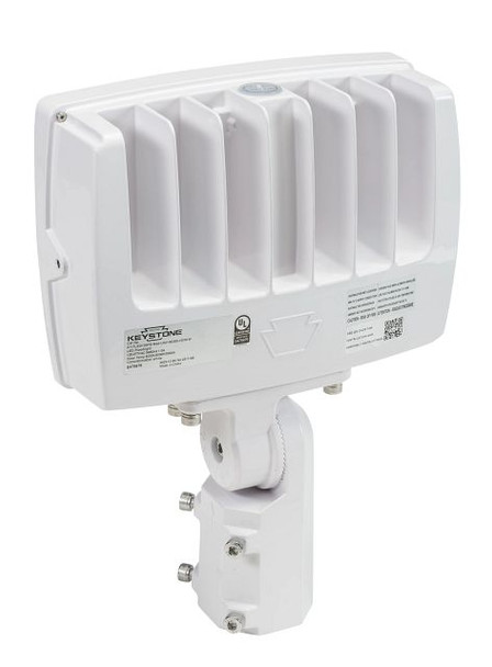 100 / 90 / 80W LED Flood Light feat. Power Select & Color Select. Rectangular Series 4 with Built-in Photocell. 120-277V - alternate image 2