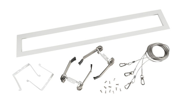 Recessed Mounting Kit for 2' Fixtures in Drywall Ceilings - main product image