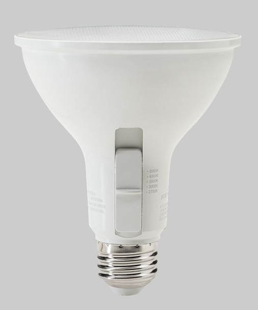 10W PAR30 Flood | 75W equivalent | 25 deg beam angle | E26 medium base | Color Select 27 / 30 / 35 / 40 / 50K | 120V inp - main product image