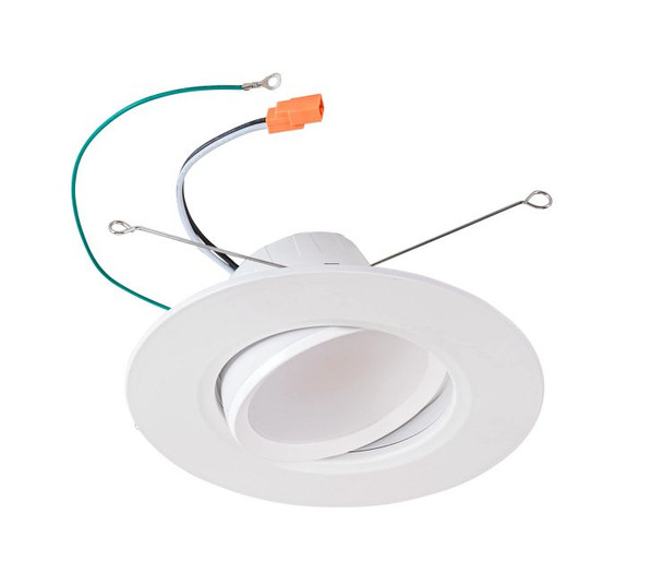 6in Circular LED Residential Retrofit Gimbal feat. Color Select, 120V Input, 11W, 2700 / 3000 / 3500 / 4000 / 5000K, 90C - main product image