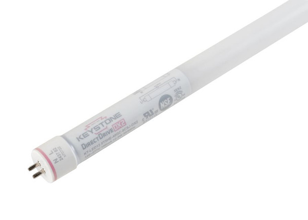 12.5W LED T5 HE Tube| Shatter-Proof Coated Glass | 4 ft | 5CCT Color Select (3000 / 3500 / 4000 / 5000 / 6500K) | 80+ CR - alternate image 2
