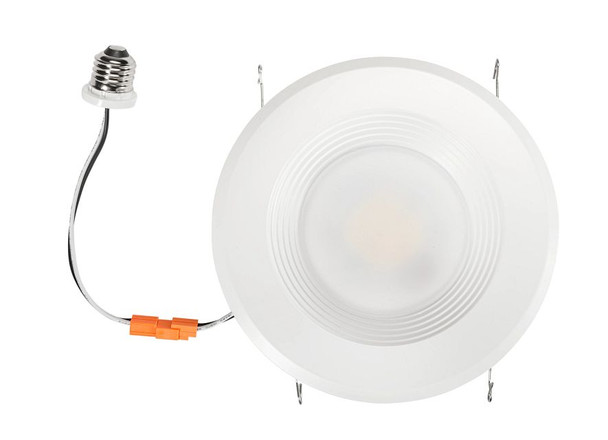6in Baffle Circular LED Commercial Downlight feat. Power Select and Color Select. 14 / 10 / 8W, 120V Input, 2700 / 3000 - alternate image 2