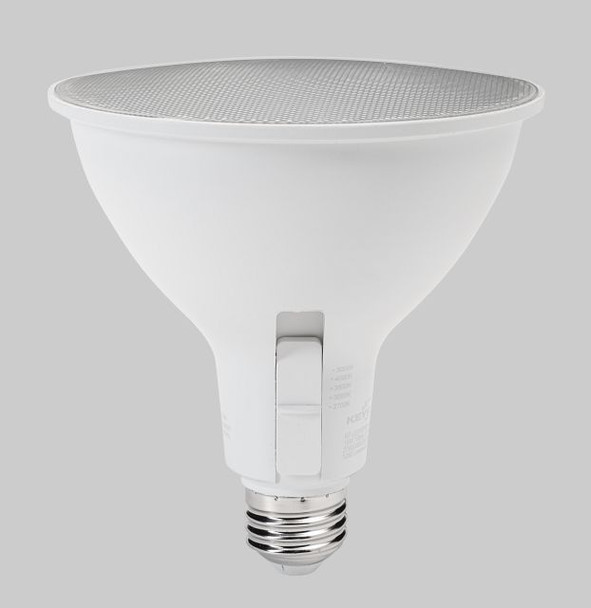 15W PAR38 Flood | 120W equivalent | 25 deg beam angle | E26 medium base | Color Select 27 / 30 / 35 / 40 / 50K | 120V in - main product image