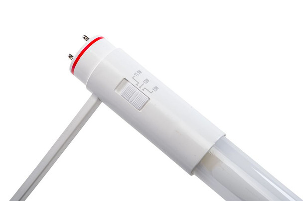 15W LED T8 Tube | Glass Construction | 1" U-Bend | Power Select (11.5 / 13 / 15W) | 5CCT Color Select (3000 / 3500 / 400 - alternate image 3