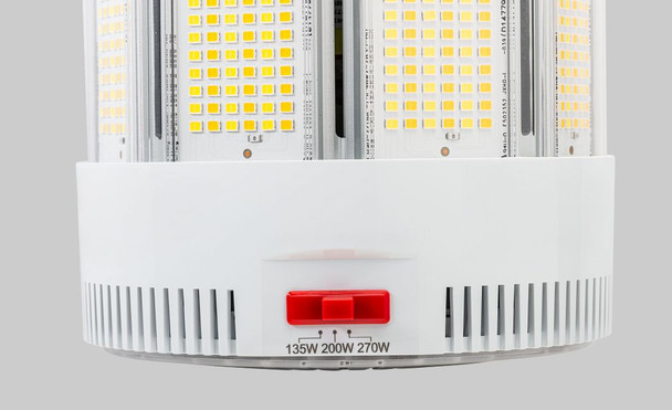 270W LED HID Replacement Lamp|Integrated cooling fan | Power Select 270 / 200 / 135W | Color Select 30 / 40 / 50K | EX39 - alternate image 2