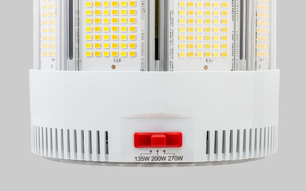 270W LED HID Replacement Lamp|Integrated cooling fan | Power Select 270 / 200 / 135W | Color Select 30 / 40 / 50K | EX39 - alternate image 2