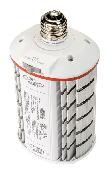 LED HID Replacement Lamp Designed for Horizontal Applications, Power Select 27 / 18 / 12W, E26 Base, Color Select 3000 / - alternate image 3