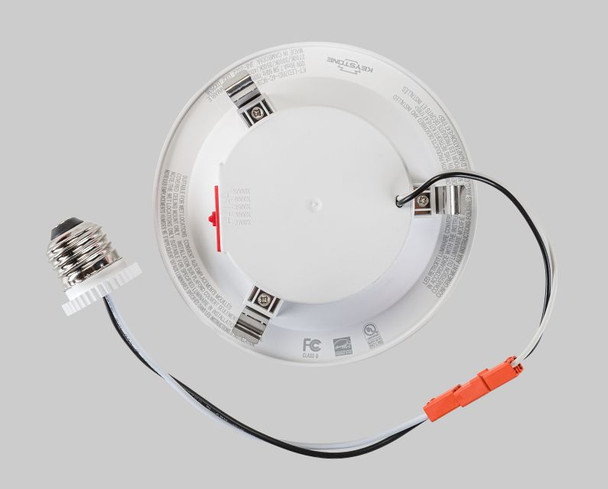 4in Circular LED Residential Retrofit| Plastic housing | 7.5W | Color Select 27 / 30 / 35 / 40 / 50K | 90 CRI | 120V inp - alternate image 2
