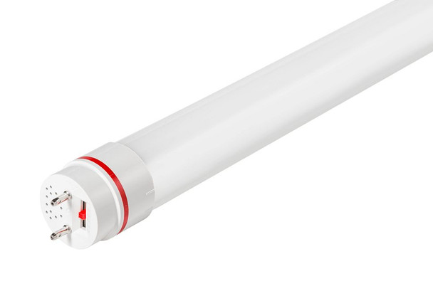 7W LED T8 Tube, 1000 lumen, Glass Construction, 2ft, Color Select 3000 / 3500 / 4000 / 5000 / 6500k, 120-277v Input, Dir - main product image