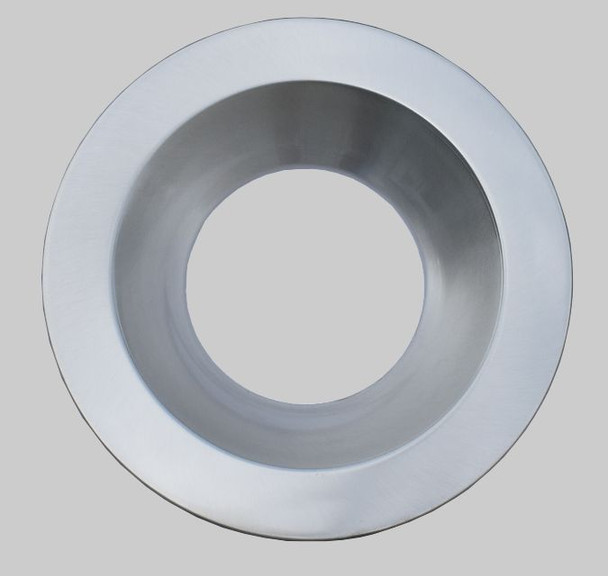 10in Interchangeable Trim for 10in Recessed Commercial Downlights, Brushed Nickel - main product image
