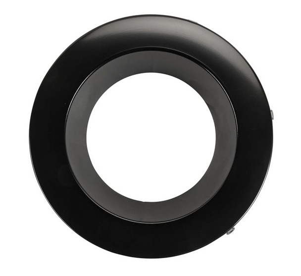6in Interchangeable Trim for 6B Recessed Downlight, Matte Black - main product image