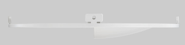 8in Wall Wash Trim for Recessed Commercial Downlights, White - alternate image 2