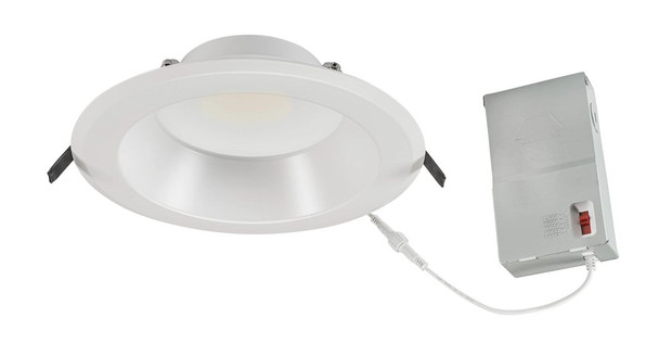 8in Circular LED Recessed Downlight feat. Color Select, 23W, 2700 / 3000 / 3500 / 4000 / 5000K, 90CRI, 120V Input, Phase - main product image