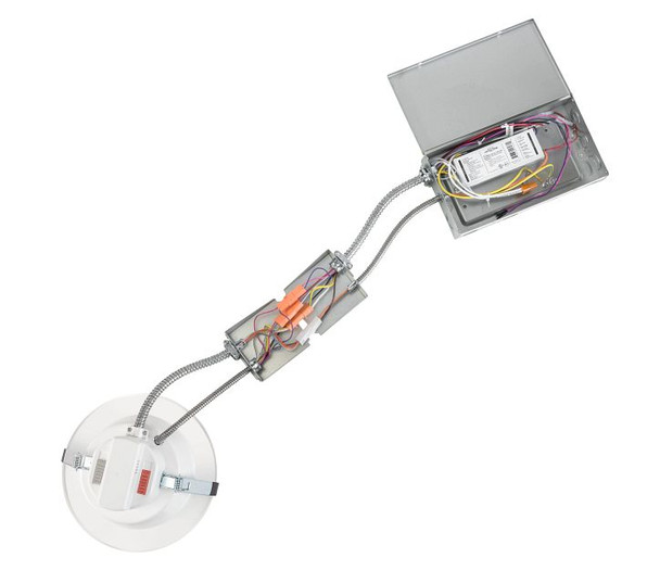 6in Emergency Circular LED Commercial Downlight feat. Power Select and Color Select | 24 / 21 / 18.5 / 13 / 9.5W | 120-2 - alternate image 2