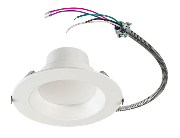 8in Circular LED Commercial Downlight feat. Power Select and Color Select | 30 / 27 / 23 / 20 / 16W | 120-277V Input | 2 - main product image