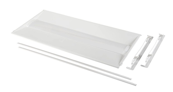 2x4 LED Center Basket Doorframe Retrofit|Power Select 30 / 25 / 20W & Color Select 3500 / 4000 / 5000K | 120-277V Input - main product image
