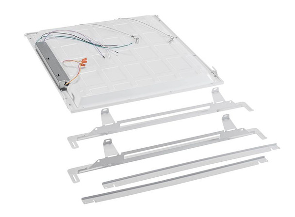 2x2 LED Doorframe Retrofit Panel feat. Power Select & Color Select. 35 / 30 / 20W, 120-277V Input, 3500 / 4000 / 5000K - alternate image 2