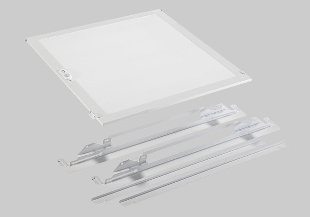 2x2 LED Doorframe Retrofit Panel feat. Power Select & Color Select with Embedded Smartloop PIR Sensor. 35 / 30 / 20W, 12 - main product image