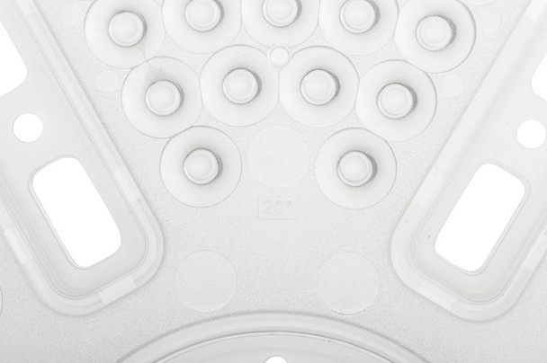 20° beam angle lens for 500W Series 1 Sports Light Flood, small housing. (1) kit equals (2) physical lenses - alternate image 2