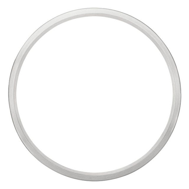 Clip-on trim | Brushed nickel | Used on 11" Series A Round LED Surface Mount Downlight - main product image