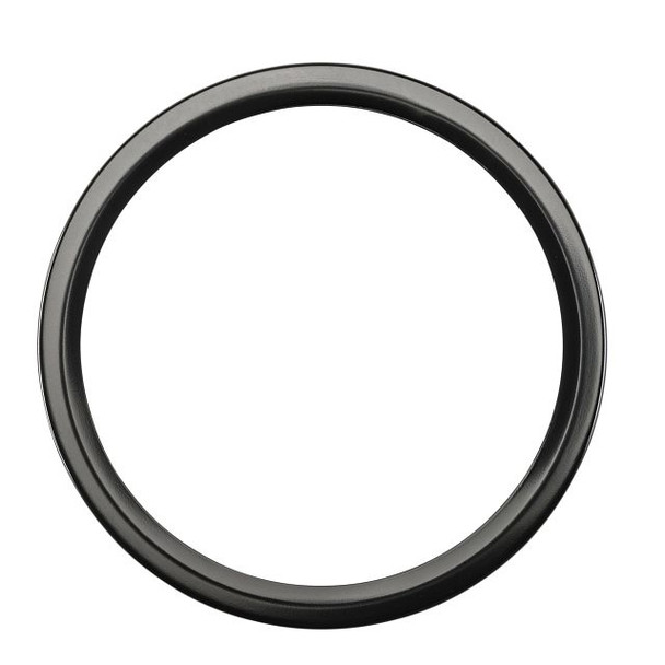 Clip-on trim | Matte black | Used on 5" Series A Round LED Surface Mount Downlight - main product image