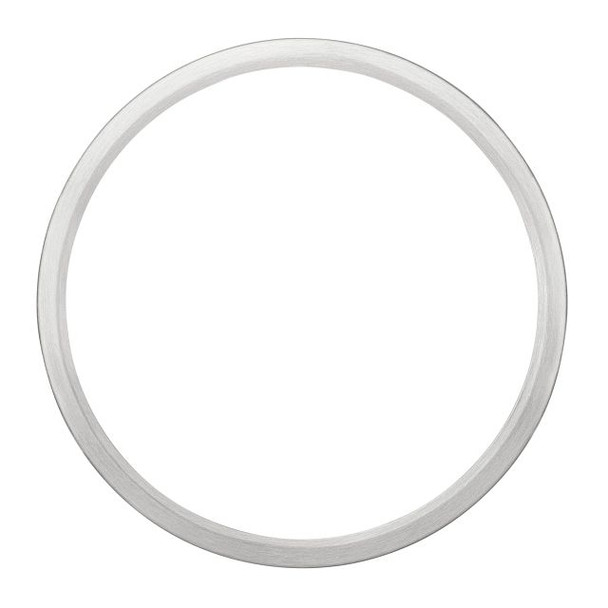 Clip-on trim | Brushed nickel | Used on 9" Series A Round LED Surface Mount Downlight - main product image
