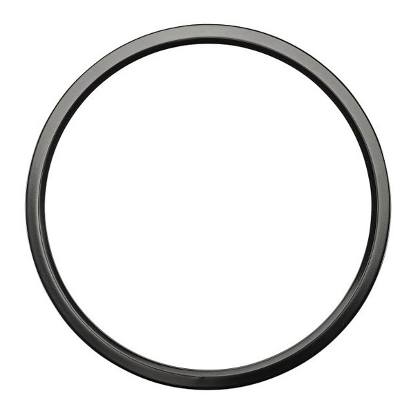 Clip-on trim | Matte black | Used on 9" Series A Round LED Surface Mount Downlight - main product image