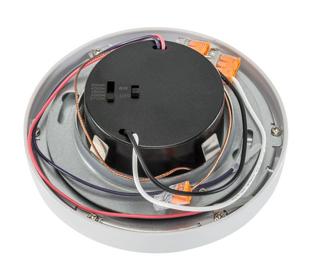 5" Round LED Surface Mount Downlight | Power Select 10 / 8W | Color Select 2700 / 3000 / 3500 / 4000 / 5000K | 120-277V - alternate image 2