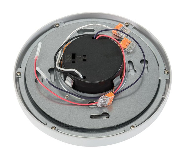 7" Round LED Closet Rated Surface Mount Downlight | Power Select 10 / 8W | Color Select 2700 / 3000 / 3500 / 4000 / 5000 - alternate image 2