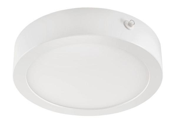 9" Round LED Surface Mount Downlight with Integrated 3W EMRG | 14.5W | Color Select 2700 / 3000 / 3500 / 4000 / 5000K | - main product image