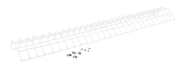 Wire Guard for LED Stairwell Fixtures. Fits 4A fixture - main product image