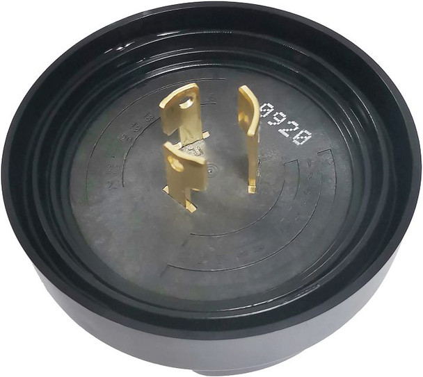 NEMA Type 3-Pin Twist Lock Shorting Cap 0-480V - alternate image 2