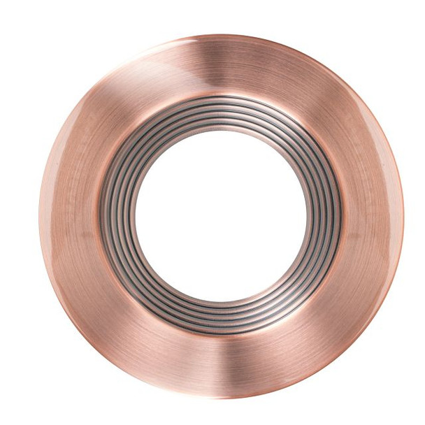 4in Interchangeable Trim for Baffled 4in Residential Circular Downlight, Bronze - main product image