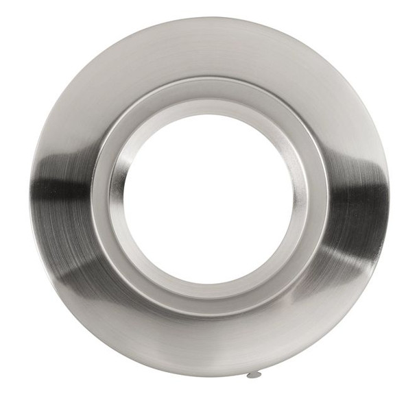 6 in Interchangeable Trim for Baffled 6in Residential Circular Downlight, Brushed Nickel - main product image