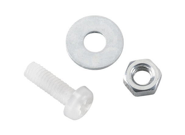 Plastic screw for securing EM pack to vaportight fixture - main product image