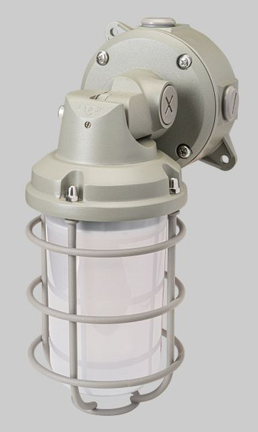 20W Power Select LED Vapor Utility Jelly Jar Fixture | Color Select 30 / 40 / 50K | 90deg adjustable | 80 CRI | 120-277V - main product image