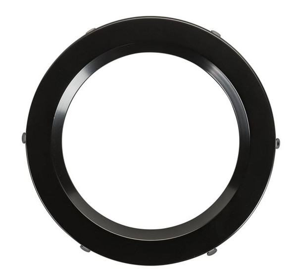 6in Interchangeable Trim for 6A Slim Wafer Downlight, Matte Black - main product image
