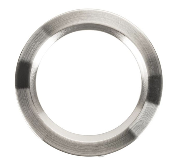 6in Interchangeable Trim for 6B Recessed Wafer Downlight, Brushed Nickel - main product image