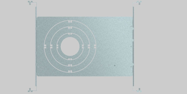 New Construction Mounting Plate for all Slim and Regressed Wafer Downlights (4", 6", 8"). Used for Joist and T-grid Inst - main product image