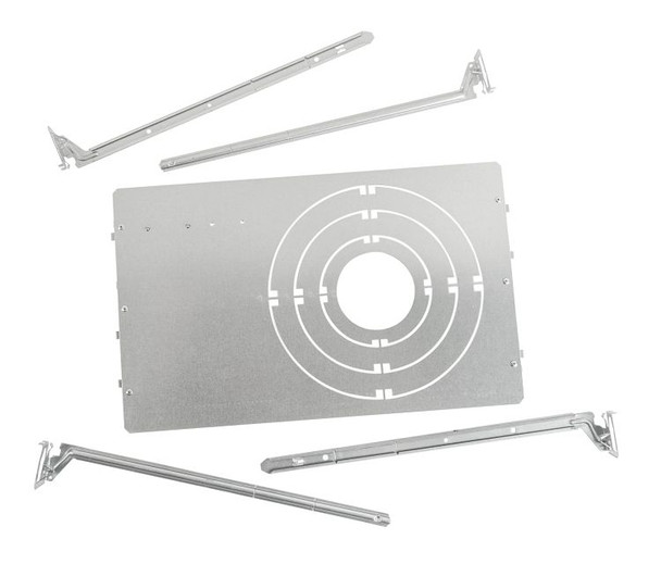 New Construction Mounting Plate for all Slim and Regressed Wafer Downlights (4", 6", 8"). Used for Joist and T-grid Inst - alternate image 2