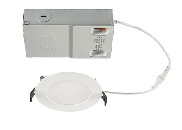 4in Circular LED Slim Wafer Downlight feat. Power and Color Select, 10.5 / 9.5 / 8.5W, 2700 / 3000 / 3500 / 4000 / 5000K - main product image
