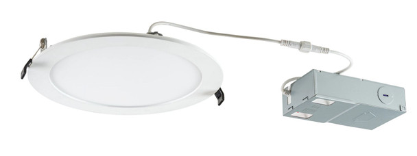 8in Circular LED Slim Wafer Downlight feat. Power and Color Select, 23 / 18 / 14W, 2700 / 3000 / 3500 / 4000 / 5000K, 90 - alternate image 2