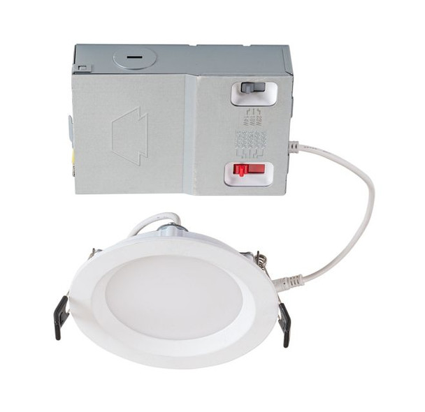 8in Circular LED Recessed Wafer Downlight feat. Power and Color Select, 23 / 18 / 14W, 2700 / 3000 / 3500 / 4000 / 5000K - main product image