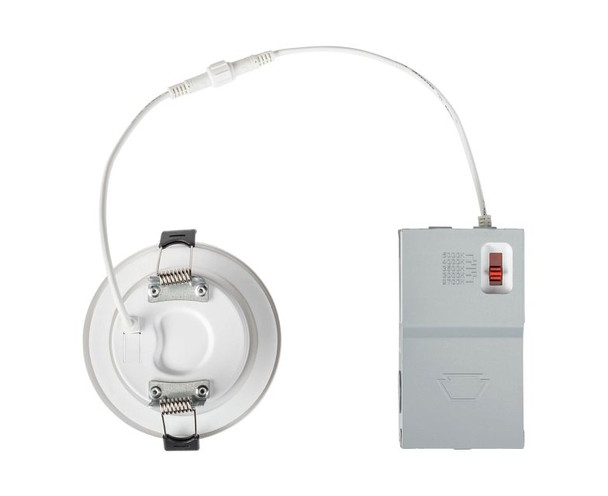 3in Circular LED Slim Wafer Downlight feat. Color Select, 6.5W, 2700 / 3000 / 3500 / 4000 / 5000K, 90CRI, 120V Input, Ph - alternate image 2